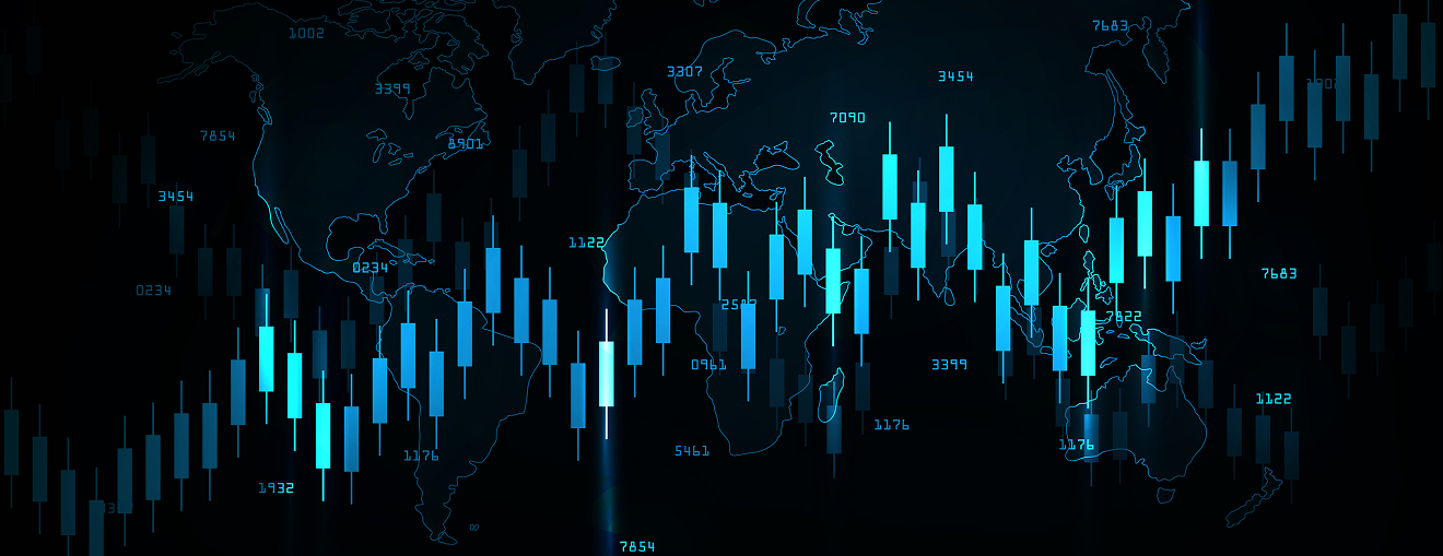 Global financial market visualization